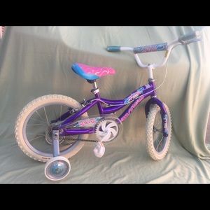 16" girls bike.